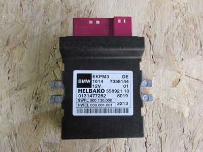 BMW Fuel Pump Control Module Helbako EXPM3 16147358144 3, 4, 5, 6, 7, X Series